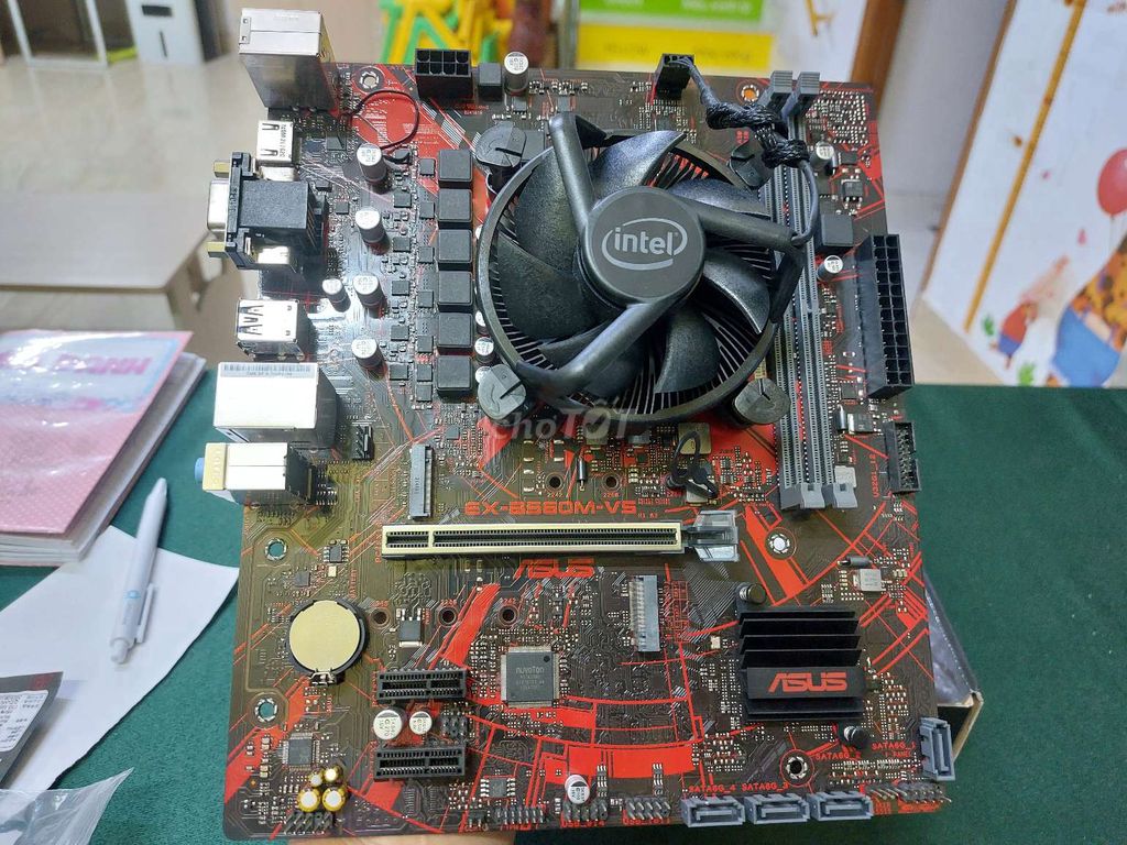 Main Asus ex b560m v5 + cpu 11400