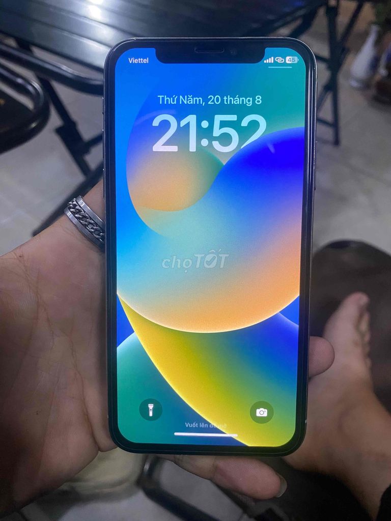 Apple iPhone X 64GB Trắng Màn GX Mất Face ID. Mua bán Điện thoại tại Quận 12 Tp Hồ Chí Minh được đăng bởi Nguyen Khang hình 1