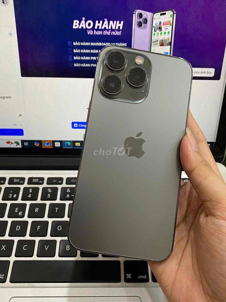 Iphone 13Pro 128G Xám Vn - Pin 100% new. Mua bán Điện thoại tại Quận 3 Tp Hồ Chí Minh được đăng bởi Tuấn Nguyễn hình 1