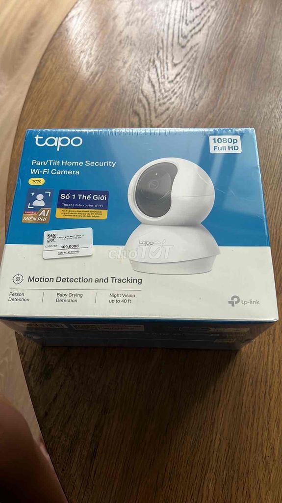 Camera IP Tapo TC70 1080p Full HD. Mua bán Máy ảnh, Máy quay tại Quận Nam Từ Liêm Hà Nội được đăng bởi Duc hình 1