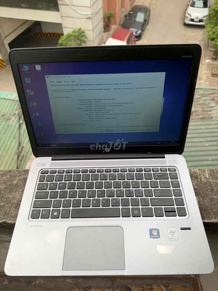HP EliteBook Folio 1040 i5 vỏ Nhôm nguyên ZIN. Mua bán Laptop tại Quận Cầu Giấy Hà Nội được đăng bởi Quốc Trường hình 1