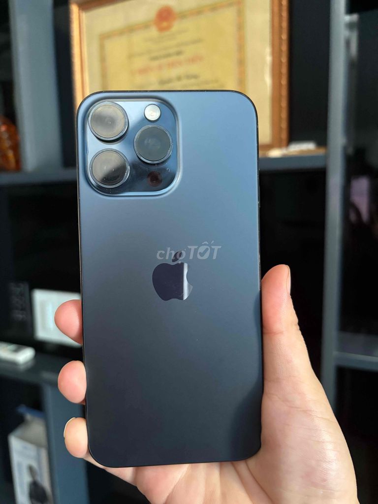 iPhone 15 Pro Max 256GB Xanh titan. Mua bán Điện thoại tại Quận Kiến An Hải Phòng được đăng bởi K A hình 1