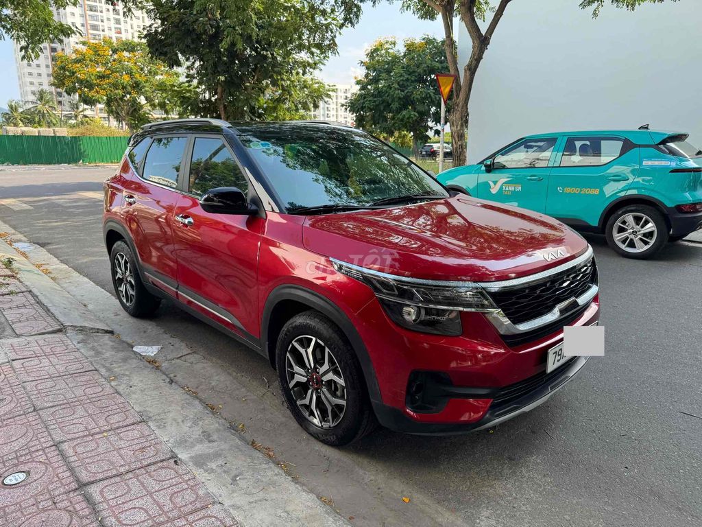 Kia Seltos 2021 mẫu mới Luxury 1.4 AT - 31100 km. Mua bán Ô tô tại Huyện Gia Lâm Hà Nội được đăng bởi Anh Hải hình 3