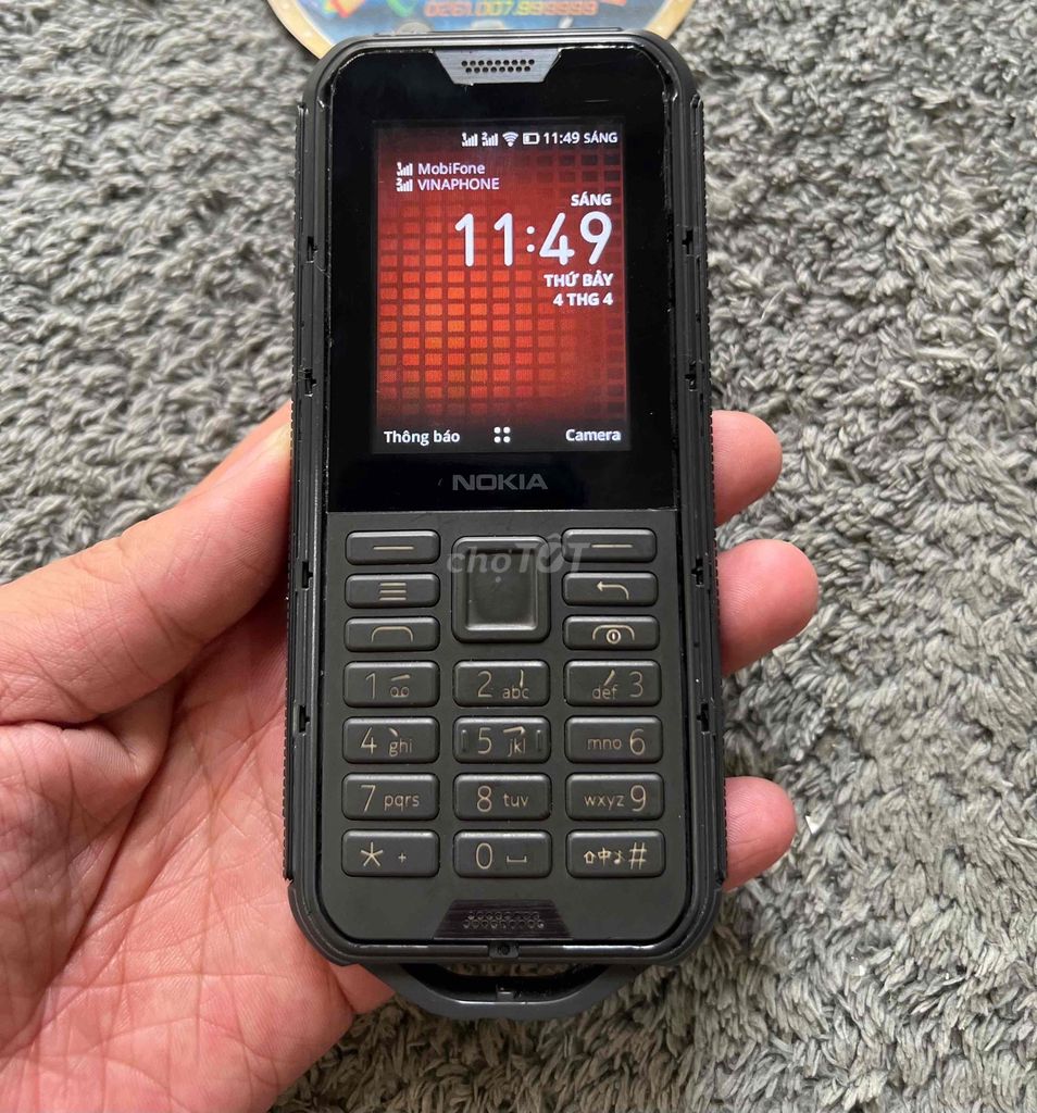 800 TOUGH 4G Wifi+phát Wifi,pin trâu,vỏ chống đập. Mua bán Điện thoại tại Quận Bình Thạnh Tp Hồ Chí Minh được đăng bởi Trùm Nokia Cổ SG hình 1