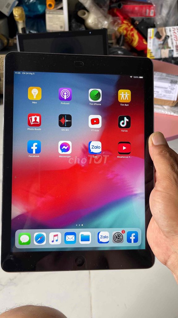 Apple iPad Air 1 10 inch 16GB Xám. Mua bán Máy tính bảng tại Quận Ninh Kiều Cần Thơ được đăng bởi Văn Lâm hình 1