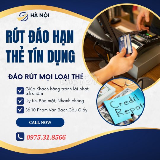 Rút - Đáo Hạn Thẻ Tín Dụng Hà Nội