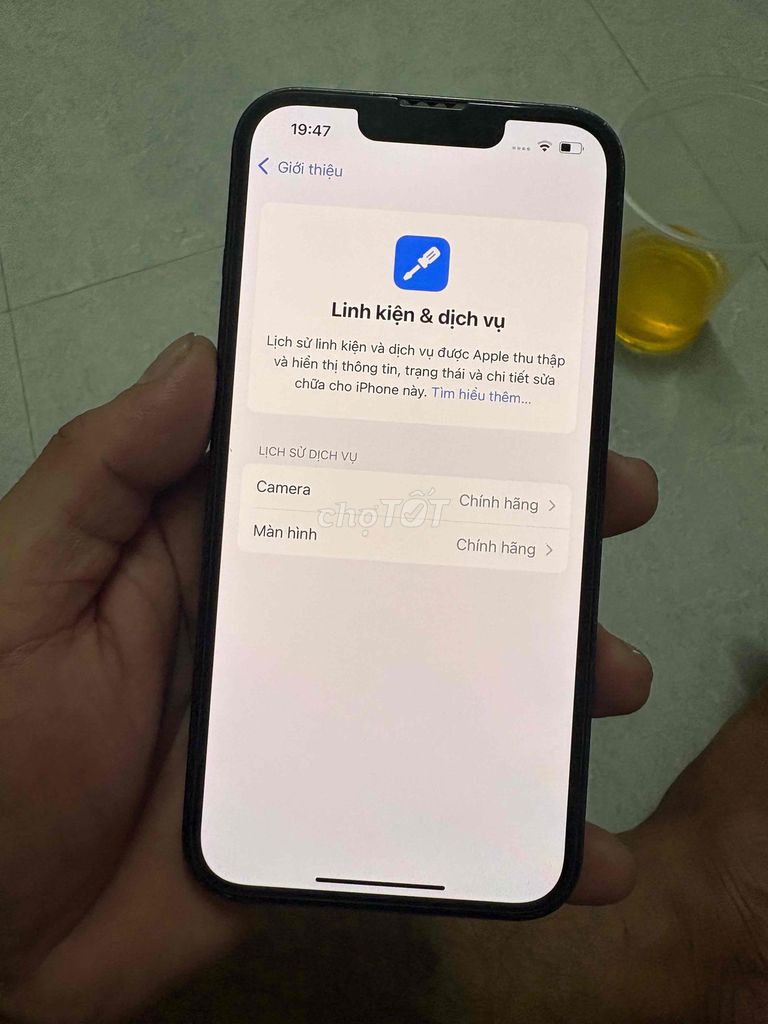 Apple iPhone 13 Pro 128GB Xám cam kết màn zin chưa. Mua bán Điện thoại tại Quận Ngũ Hành Sơn Đà Nẵng được đăng bởi hung hình 1