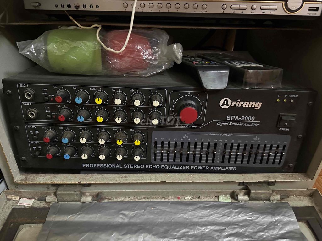Amply karaoke Arirang SPA-2000 Đen công suất lớn. Mua bán Tivi, Âm thanh tại Quận Gò Vấp Tp Hồ Chí Minh được đăng bởi tung hình 1