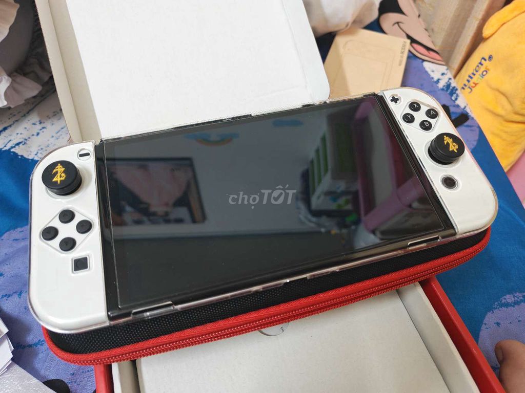 Máy chơi game Nintendo Switch OLED 256GB Trắng. Mua bán Thiết bị chơi game tại Quận Tân Bình Tp Hồ Chí Minh được đăng bởi Pio hình 1