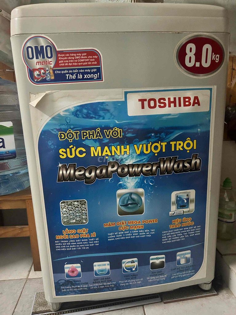 Thanh lý giá rẻ máy giặt Toshiba 8kg