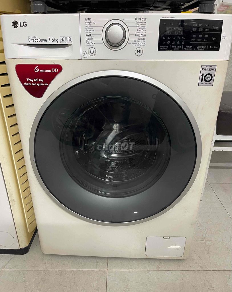 Máy giặt LG 7.5kg lồng ngang Đã sử dụng. Mua bán Máy giặt tại Thành phố Nha Trang Khánh Hòa được đăng bởi Hảo Minh hình 1