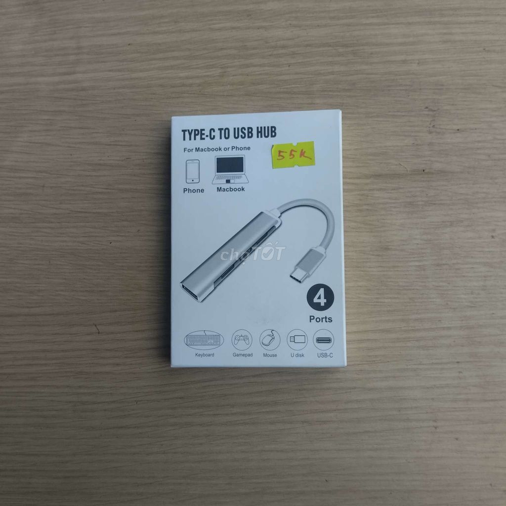 Cap chuyển đổi Type-C ra USB. Mua bán Phụ kiện (Màn hình, Chuột...) tại Thành phố Thủ Đức Tp Hồ Chí Minh được đăng bởi Cũ Giá Rẻ hình 1