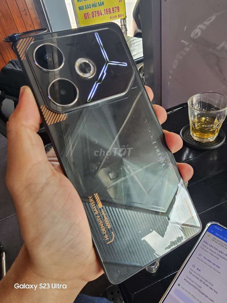 Tecno Pova 6 8GB/256GB Đen. Mua bán Điện thoại tại Quận 10 Tp Hồ Chí Minh được đăng bởi LuckyNK hình 1