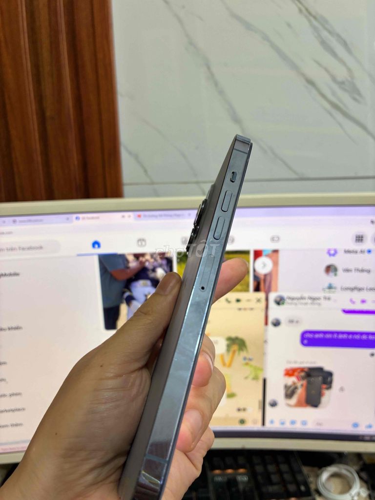 iPhone 13 Promax 128g full quốc tế vna. Mua bán Điện thoại tại Quận Lê Chân Hải Phòng được đăng bởi hoang anh hình 1