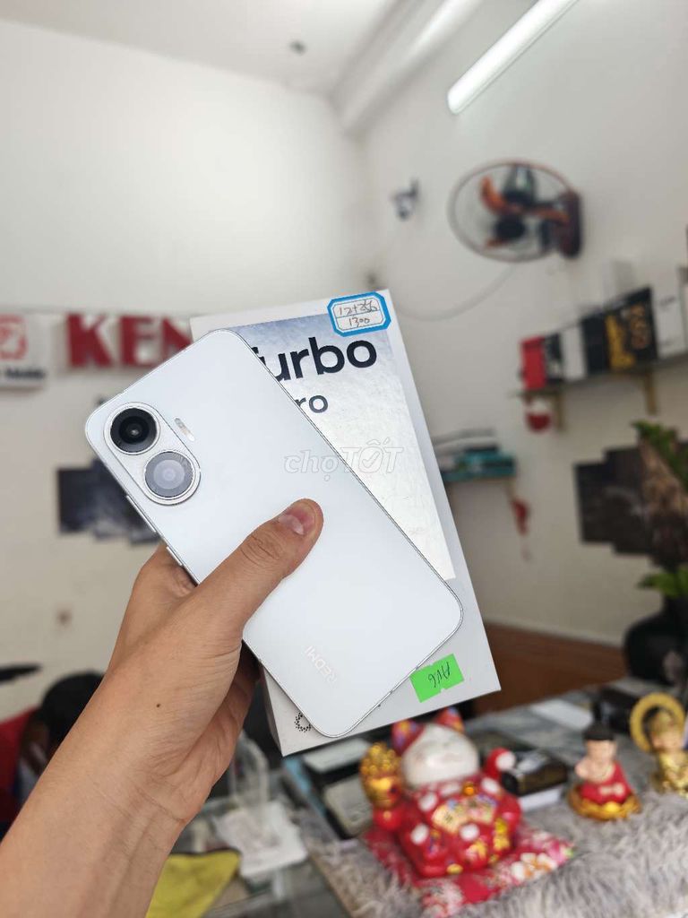 Xiaomi Redmi Turbo 4 Pro Trắng. Mua bán Điện thoại tại Quận Hải Châu Đà Nẵng được đăng bởi KenTony KenMobile hình 1