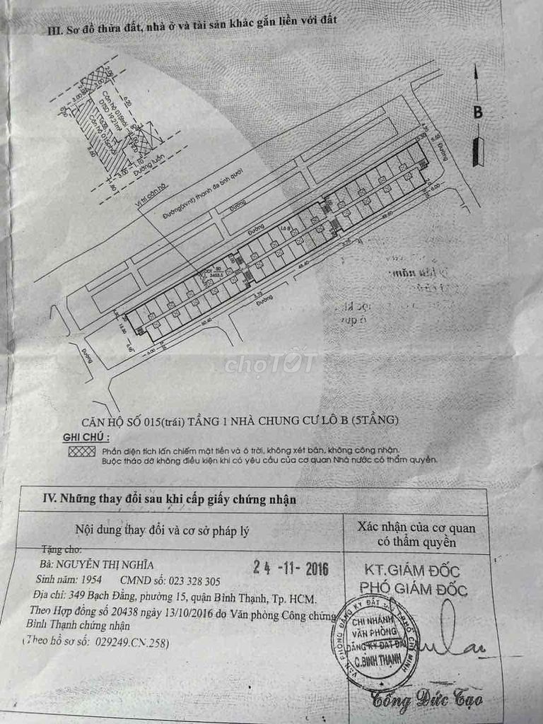 Bán tầng trệt, mặt tiền Chung cư Thanh đa, 2PN vừa ở vừa kinhd doanh