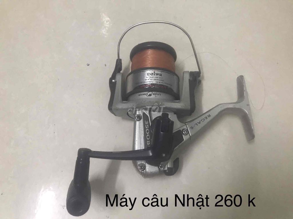 Máy câu Daiwa Regal-S 3500B Bạc. Mua bán Đồ thể thao, Dã ngoại tại Thành phố Thái Bình Thái Bình được đăng bởi Mạnh Đức  hình 1