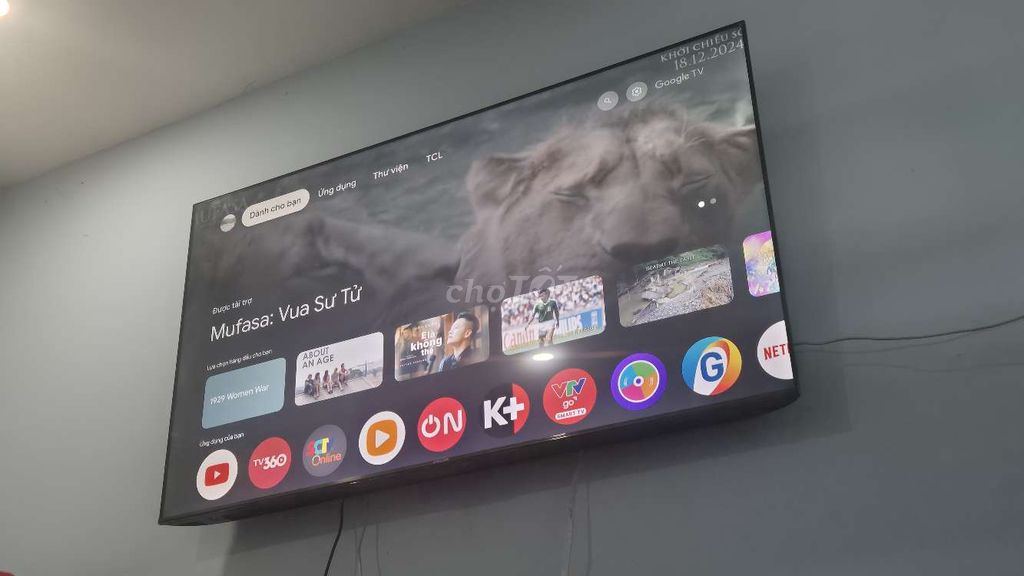 Google TV 65 inch TCL iFalcon như mới