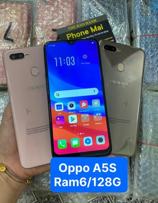 Điện thoại Oppo A5s Ram 3G/32G Zin Nguyên