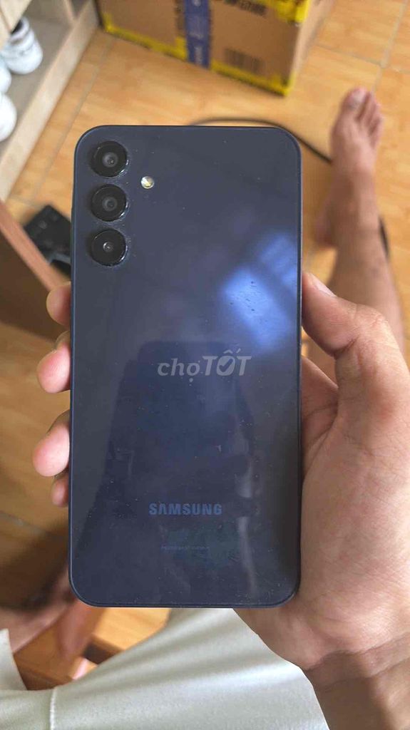 Samsung Galaxy A15 256GB Xanh đen Đã sử dụng. Mua bán Điện thoại tại Huyện Bình Chánh Tp Hồ Chí Minh được đăng bởi hùng nguyễn thanh hình 1