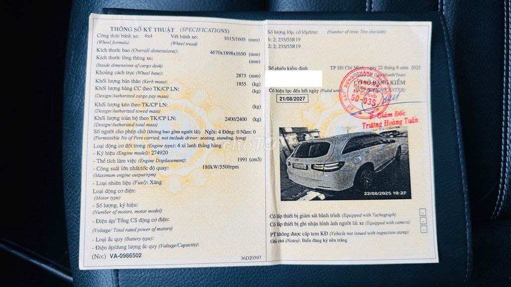 Mercedes Benz GLC 2019 300 4Matic - 67999 km. Mua bán Ô tô tại Quận Bình Thạnh Tp Hồ Chí Minh được đăng bởi Nguyễn Hùng hình 6