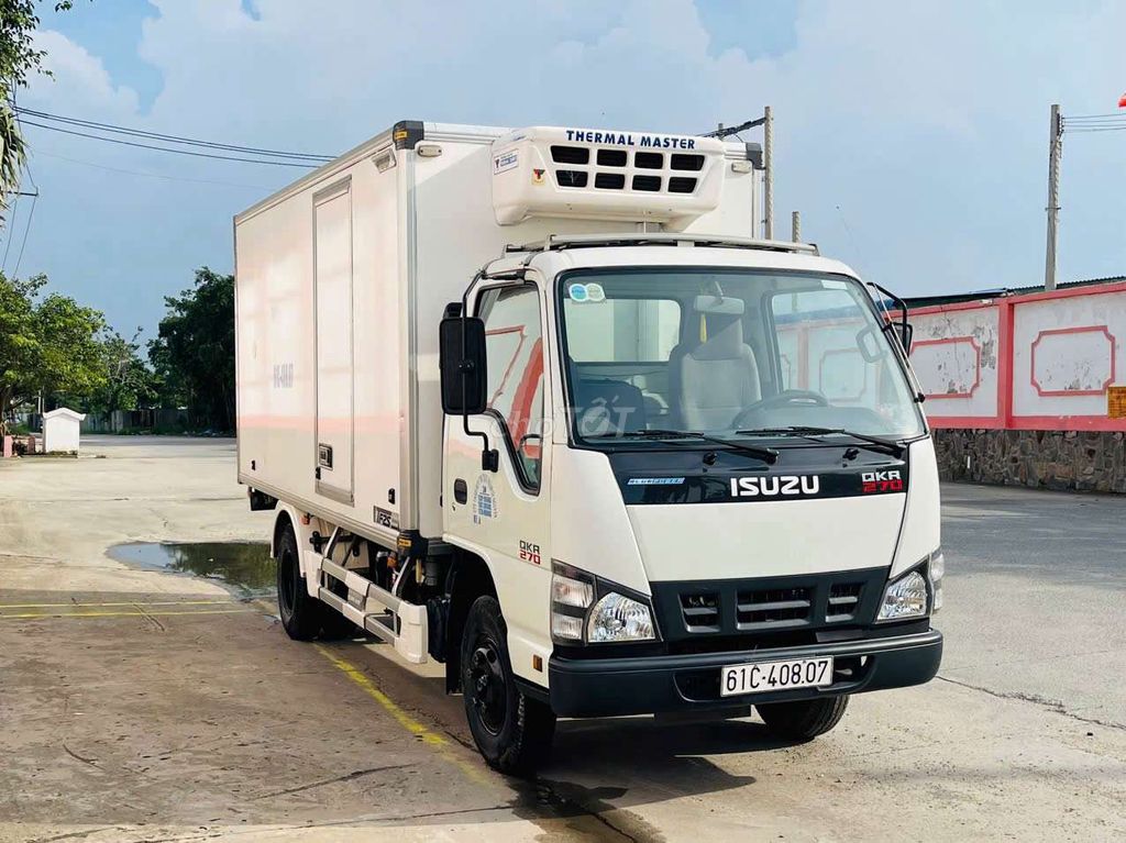 Xe Tải Đông Lạnh 1T9 Isuzu Bao Test Thợ có HT Góp