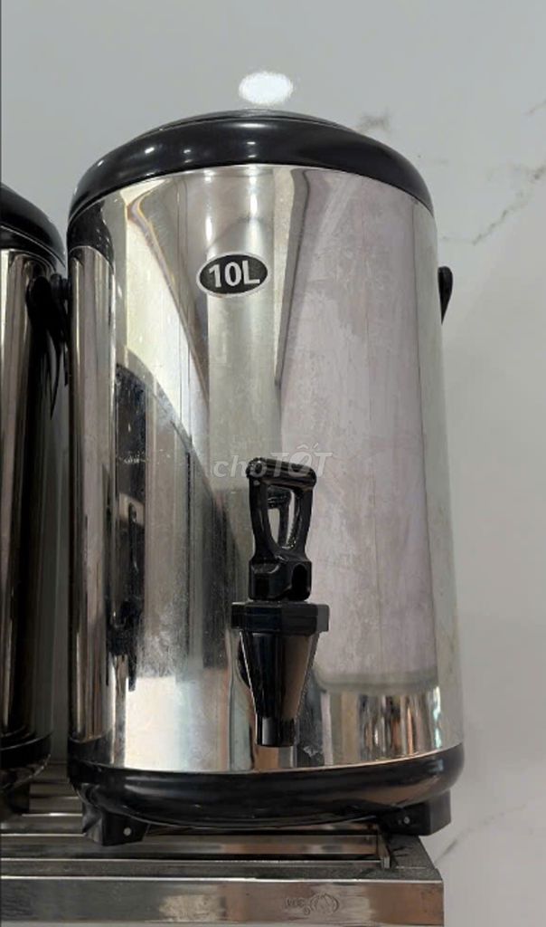Bình đựng nước Inox 10L Bạc. Mua bán Nội thất, đồ gia dụng khác tại Quận Cầu Giấy Hà Nội được đăng bởi Trần Mạnh Hùng hình 1