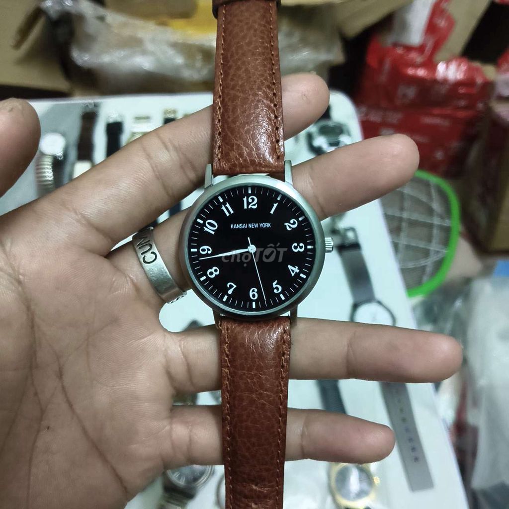 Đồng hồ Kansai New York Nam size 37-39mm. Mua bán Đồng hồ tại Huyện Thủ Thừa Long An được đăng bởi BM PHAT hình 1