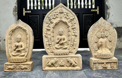 Phù điêu tượng Phật Đất nung Nâu đất. Mua bán Đồ sưu tầm, đồ cổ tại Quận Cầu Giấy Hà Nội được đăng bởi Văn Quang Đồ Sưu Tầm