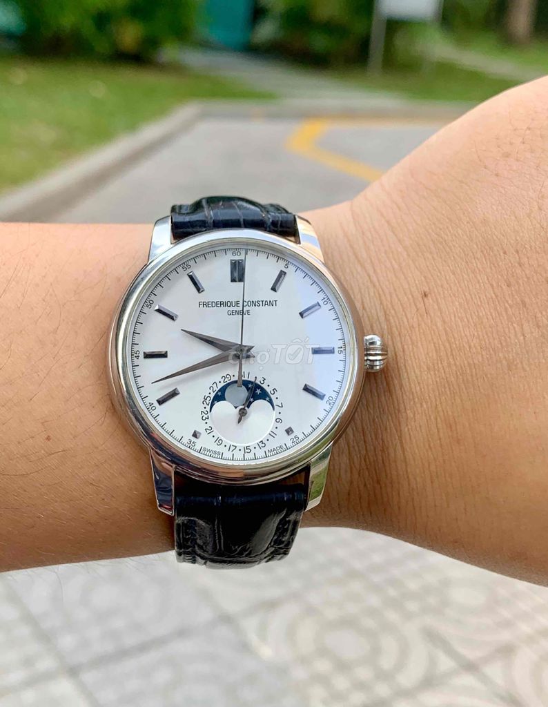 Frederique constant FC-715 Moonphase cạy đáy