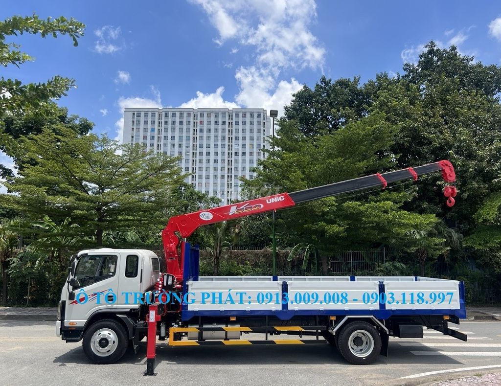 Bán JAC N900 9 tấn Cẩu Unic 370 và 550 thùng 6.4m. Mua bán Xe tải, xe ben tại Quận 12 Tp Hồ Chí Minh được đăng bởi Mr Thành hình 4