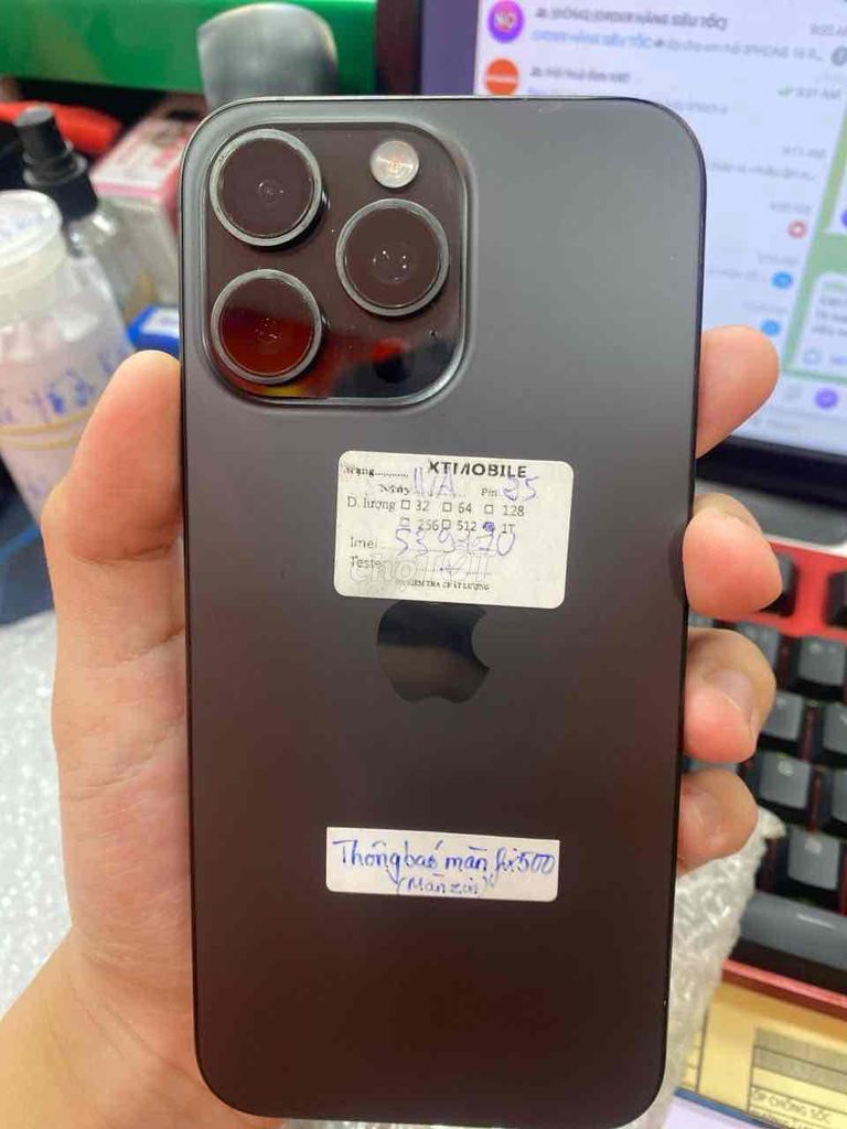 Apple iPhone 15 Pro Max 1TB Đen. Mua bán Điện thoại tại Quận 10 Tp Hồ Chí Minh được đăng bởi Xtmobile 3 tháng 2 hình 1