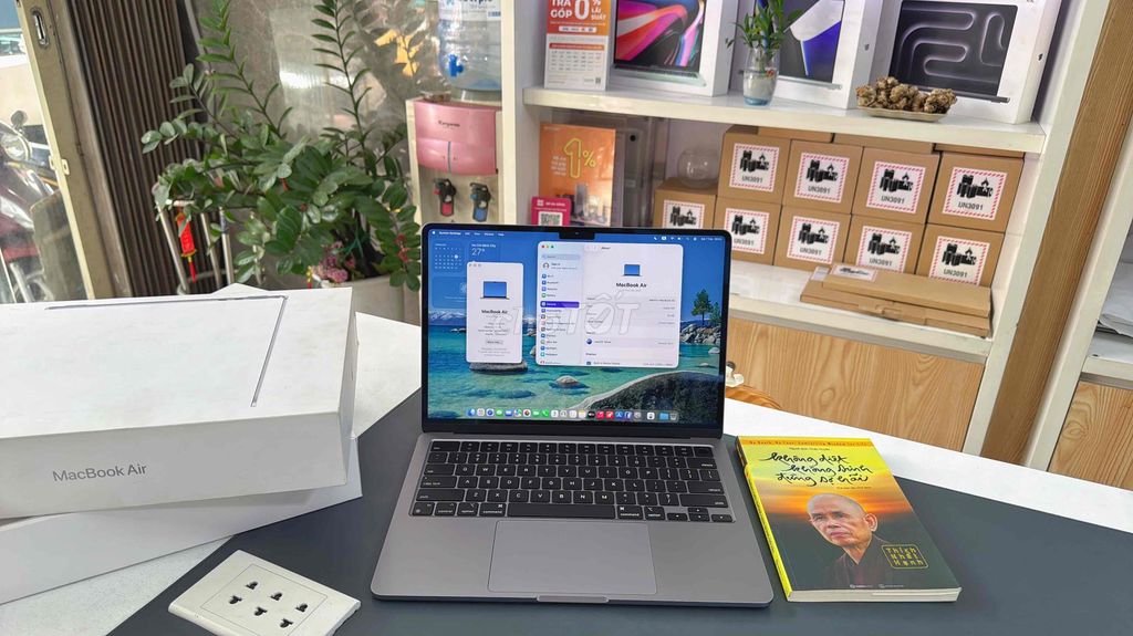 Fullbox- MacBook Air M3 16GB/512GB Gray. Mua bán Laptop tại Quận Thanh Khê Đà Nẵng được đăng bởi Tín Phát Apple hình 1