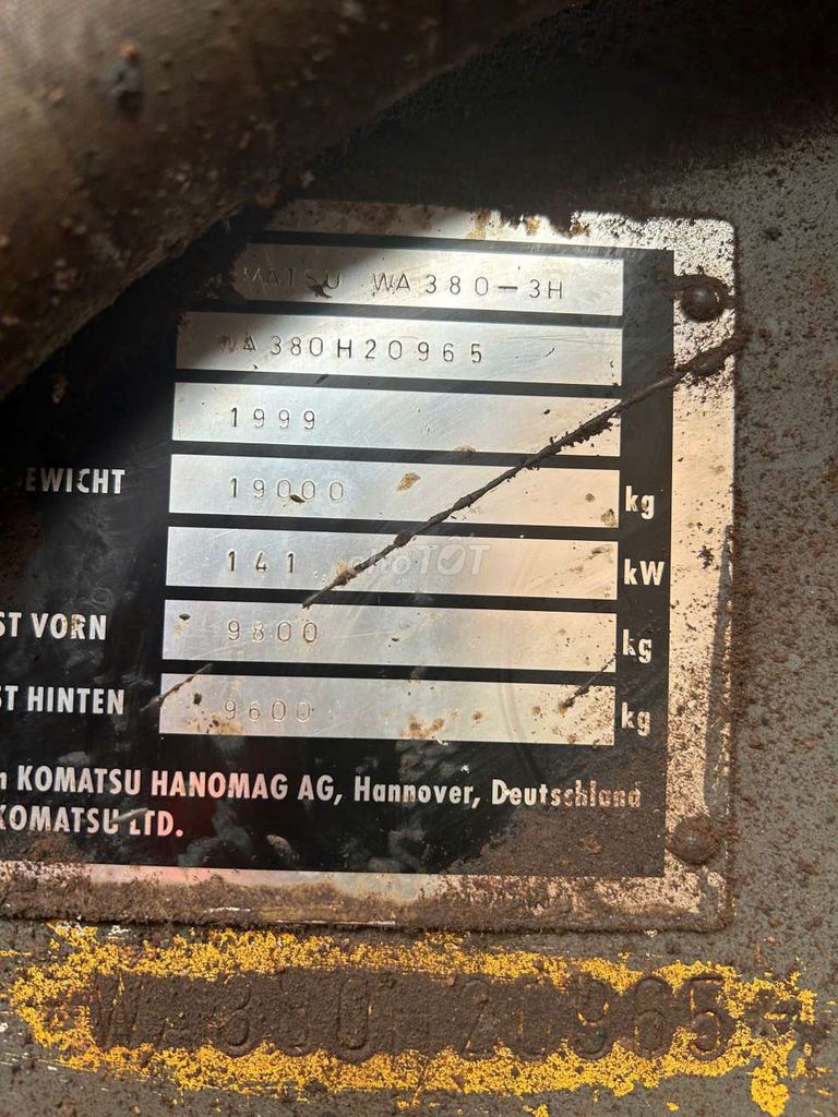 Bán Komatsu WA -3h gầu 3.3 khối xe hoạt động tốt. Mua bán Phương tiện khác tại Huyện Đồng Phú Bình Phước được đăng bởi khánh lâm hình 4