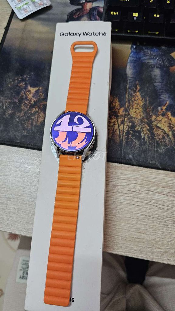ss galaxy watch 6 40mm gps đẹp như mới. Mua bán Thiết bị đeo thông minh tại Quận Hoàng Mai Hà Nội được đăng bởi nam di bo hình 1