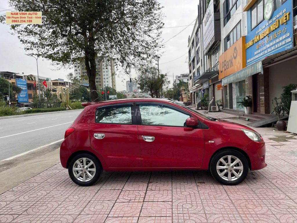 Mitsubishi Mirage 2014 1.2 CVT - siêu đẹp. Mua bán Ô tô tại Thành phố Vinh Nghệ An được đăng bởi Nam Vinh hình 7