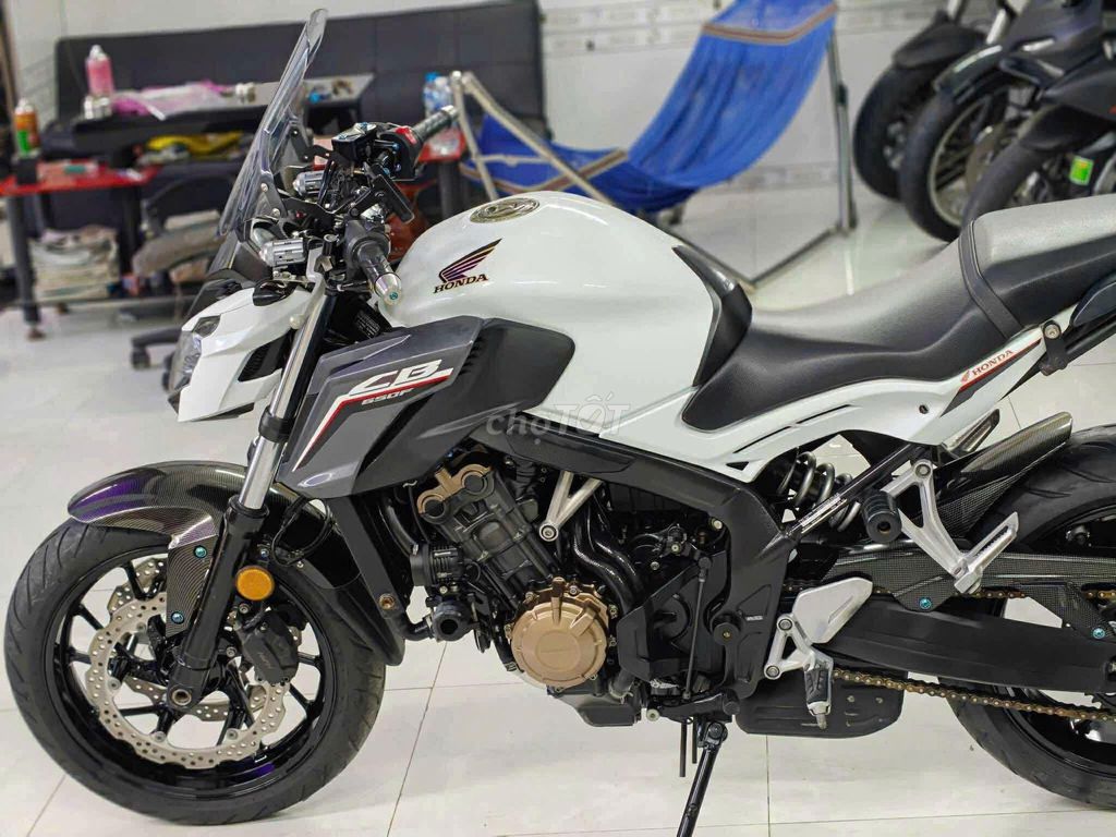 🏷️Honda CB650F🏷️ Biển 83 Đate 2018 Chính chủ. Mua bán Xe máy tại Quận 5 Tp Hồ Chí Minh được đăng bởi Xe Máy Vinh hình 4