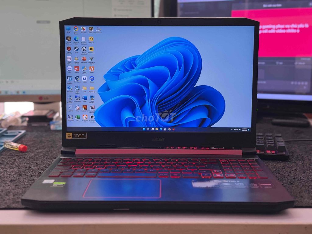 laptop gaming i7 gen 9. vga 1650. màn 144hz.