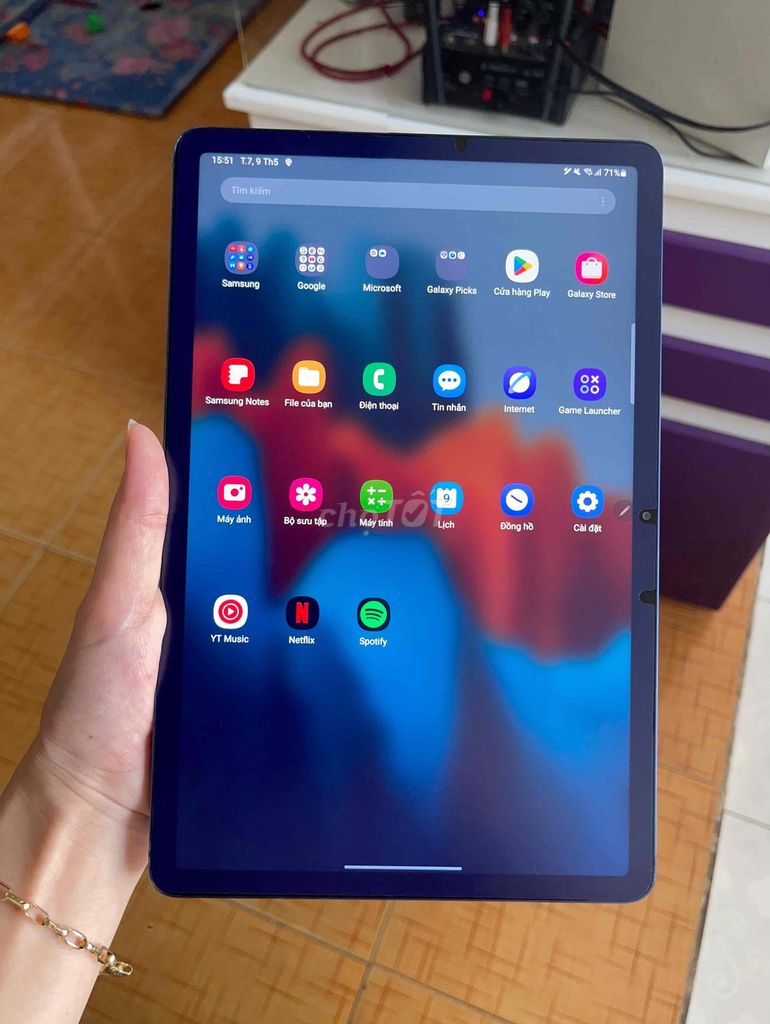 Samsung Galaxy Tab S7 6GB/128GB Xanh navi. Mua bán Máy tính bảng tại Thành phố Thủ Dầu Một Bình Dương được đăng bởi Nguyễn Thị Thảo Lý hình 1