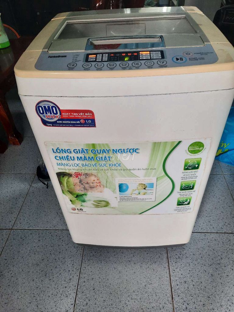 Thanh lý máy giặt LG 7.6kg giặt ắt êm