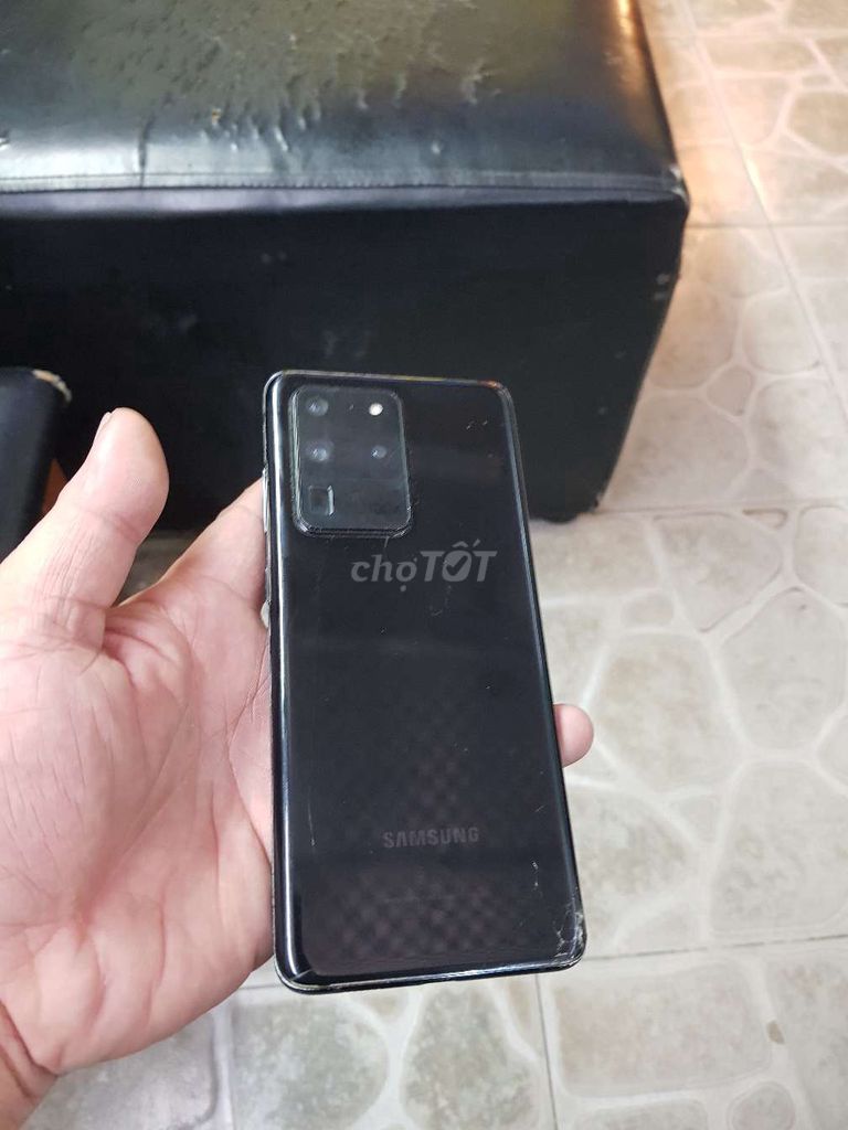 Samsung Galaxy S20 Ultra 5G Đen. Mua bán Điện thoại tại Huyện Hóc Môn Tp Hồ Chí Minh được đăng bởi điện thoại laptop chất hình 1