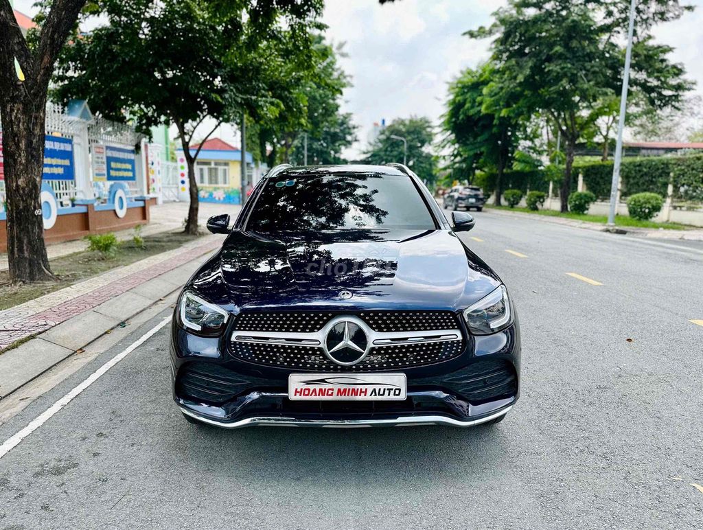 Mercedes GLC300 4matic sx 2020 xanh cavansite