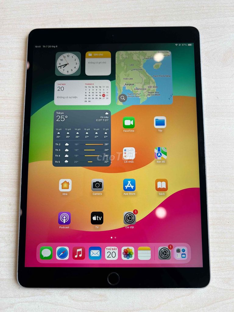 Apple iPad Pro 10.5 inch 64GB Xám. Mua bán Máy tính bảng tại Quận Đống Đa Hà Nội được đăng bởi Nguyễn Final hình 1