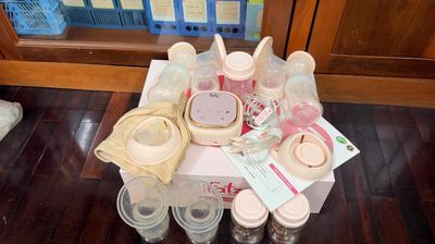 Máy hút sữa Fatz Resonance 3 plus Hồng còn mới - 1