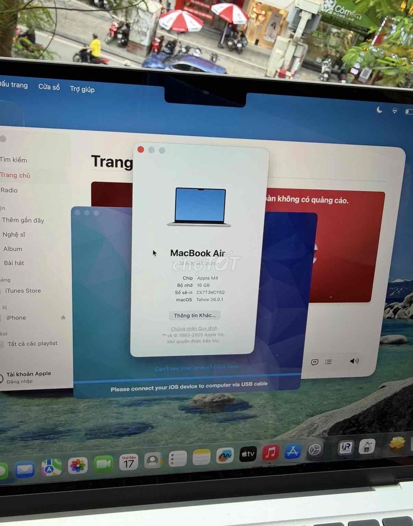 AIR M4 2024 – RAM 16GB GIÁ 20TR5? KHÔNG TIN NHƯNG. Mua bán Laptop tại Quận Đống Đa Hà Nội được đăng bởi CITYAPPLE hình 4