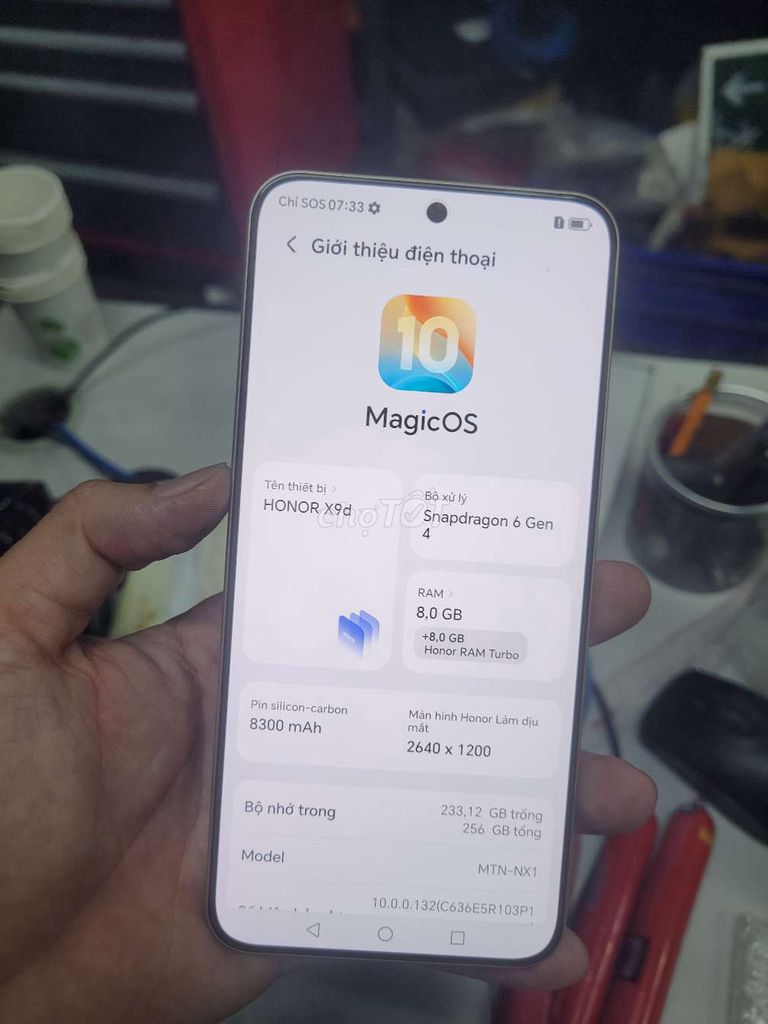 Honor X9d 256GB Trắng. Mua bán Điện thoại tại Huyện Châu Thành Tiền Giang được đăng bởi Cầm đồ thanh lý  hình 1
