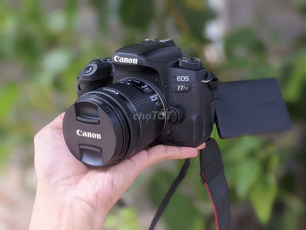 [Máy ảnh KTS] Canon 77D DSLR 18-55mm Đen. Mua bán Máy ảnh, Máy quay tại Quận 6 Tp Hồ Chí Minh được đăng bởi may anh KTS hình 1