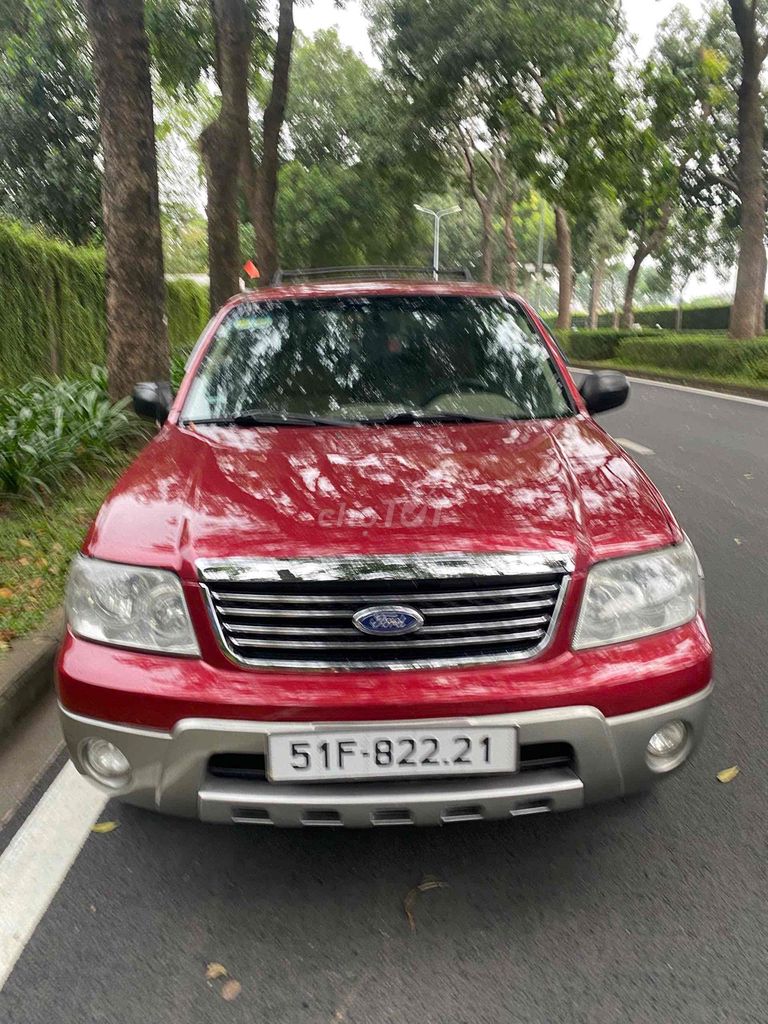 Ford Escape 2005 2.3 Đỏ. Mua bán Ô tô tại Quận Tân Phú Tp Hồ Chí Minh được đăng bởi Tân Phú Car hình 1