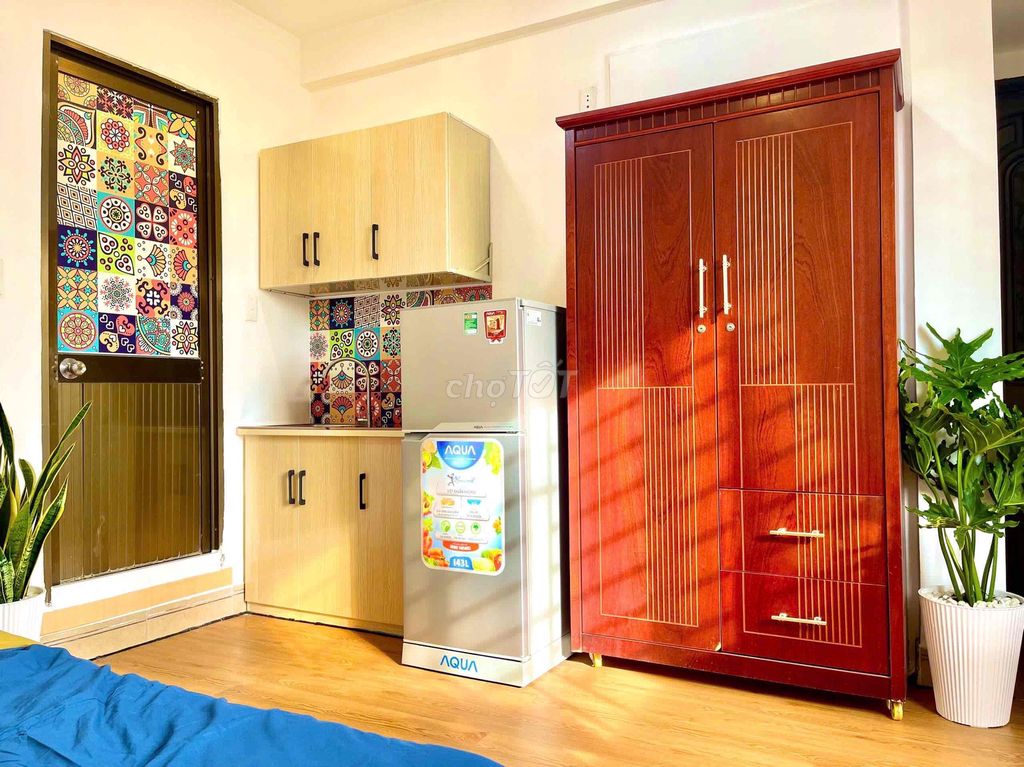 CHO THUÊ PHÒNG ĐẦY ĐỦ NỘI THẤT Ở TRẦN HƯNG ĐẠO Q5