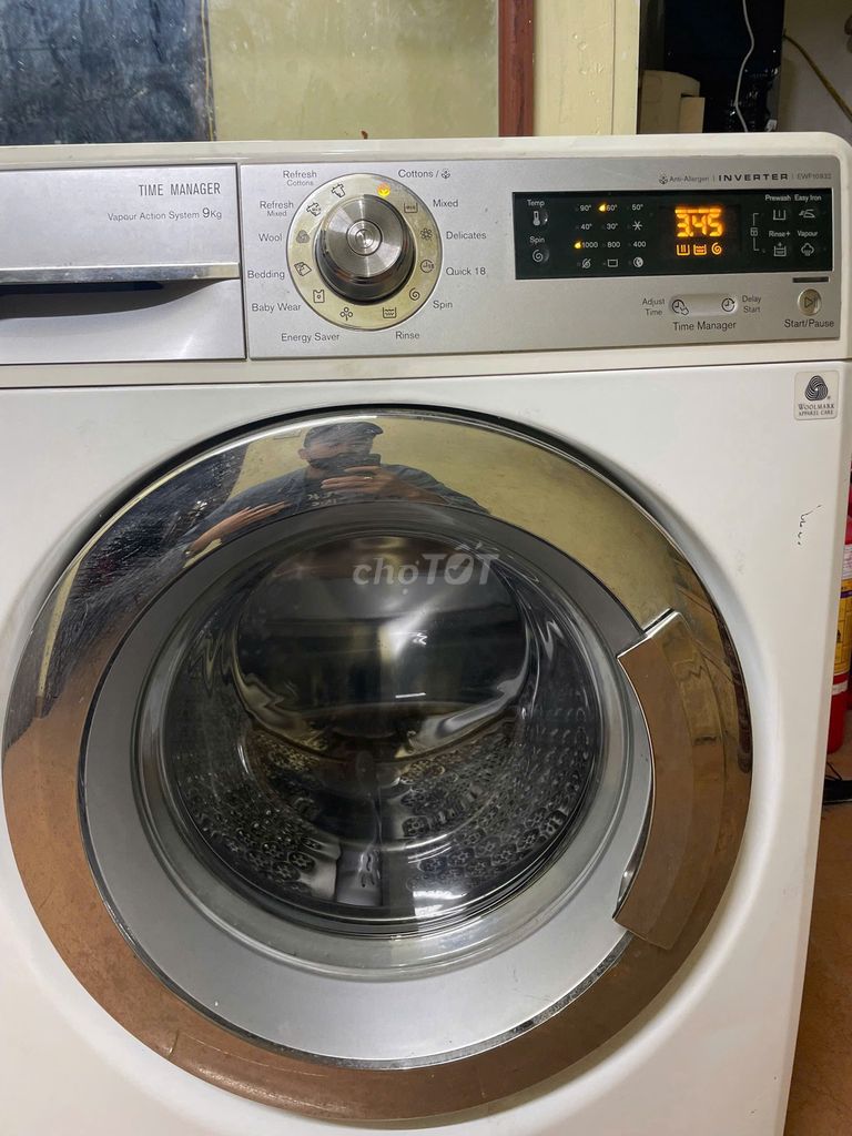 Máy giặt Electrolux 9kg cửa trước. Mua bán Máy giặt tại Quận Ba Đình Hà Nội được đăng bởi Triết Hoàng hình 1